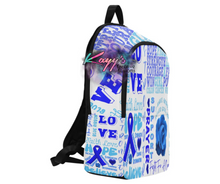 Load image into Gallery viewer, Colon Cancer Survivor Backpack