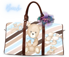 Load image into Gallery viewer, Beary Blue Travel Bag