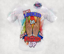Load image into Gallery viewer, Ain't No Switchin' Up Couples Rainbow T-Shirt