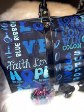 Load image into Gallery viewer, Colon Cancer Survivor Travel Bag