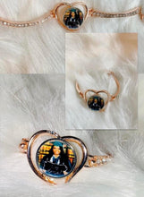 Load image into Gallery viewer, Personalized Heart Snap Necklace
