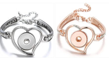 Load image into Gallery viewer, Personalized Heart Snap Necklace
